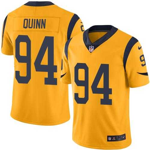 Nike Men & Women & Youth Rams 94 Robert Quinn Yellow Limited Color Rush Jersey,We sell and wholesale Nike Men & Women & Youth Rams 94 Robert Quinn Yellow Limited Color Rush Jersey on line form chian!
